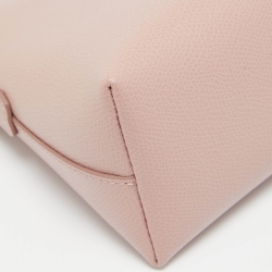 Pre Owned Furla Pink Leather Boheme Crossbody Bag