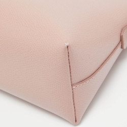 Pre Owned Furla Pink Leather Boheme Crossbody Bag