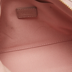 Pre Owned Furla Pink Leather Boheme Crossbody Bag