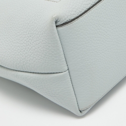 Pre Owned Furla Light Blue Leather Primula Tote