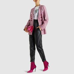 Pre Owned Ganni White Davis Flower Print Graphic T-shirt M/L