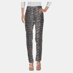 Ganni Multicolor Animal Print Denim Jeans M Waist 28"