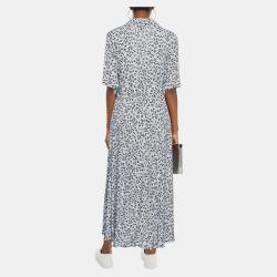 Pre Owned Ganni Viscose Midi Dress EU 42