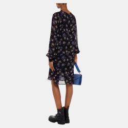 Pre Owned Ganni Viscose Knee Length Dress EU 32