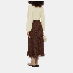 Pre Owned Ganni Alpaca Crew Neck Sweater M