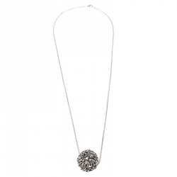 Georg Jensen Multi Heart Ball Silver Pendant Chain Necklace