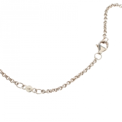 Georg Jensen Multi Heart Ball Silver Pendant Chain Necklace