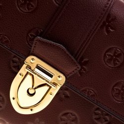 Gianfranco Ferre Red Leather Shoulder Bag