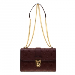 Gianfranco Ferre Red Leather Shoulder Bag