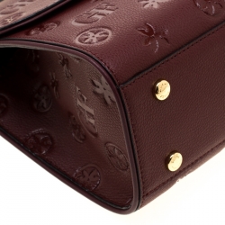 Gianfranco Ferre Red Leather Shoulder Bag