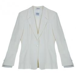 Pre Owned Gianfranco Ferre Studio Off-White Suit M