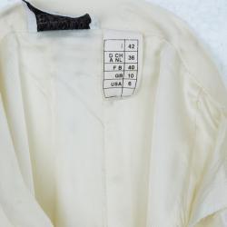 Pre Owned Gianfranco Ferre Studio Off-White Suit M
