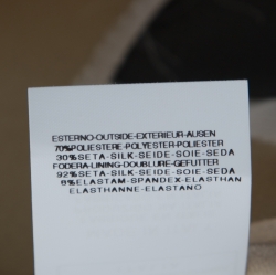 Pre Owned Gianfranco Ferre Beige Satin Double Breasted Dress Coat M