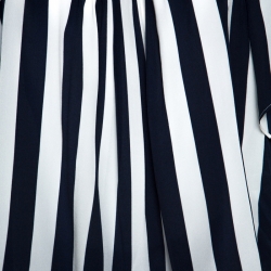 Pre Owned Gianfranco Ferre Bicolor Striped Silk Blouse M