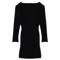 Pre Owned Gianfranco Ferre Black Wool Dress 