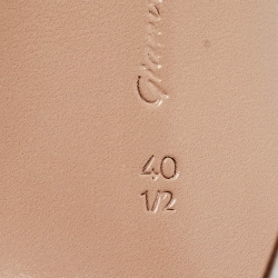 Gianvito Rossi Transparent PVC and Silver Leather Portofino Sandals Size 40.5