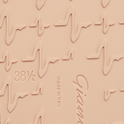 Pre Owned Gianvito Rossi White Braided Leather Espadrille Platform Sandals Size 38.5