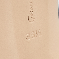 Pre Owned Gianvito Rossi Blue Satin Gianvito Pumps Size 36.5