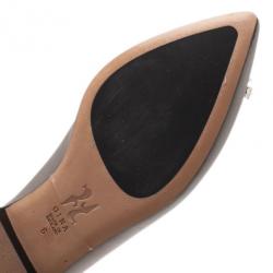 مملوكة مسبقًا Gina Grey Satin Felicity Ballet Flats Size 39