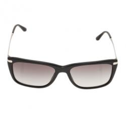 Pre Owned Giorgio Armani Black AR8019 Rectangle Sunglasses