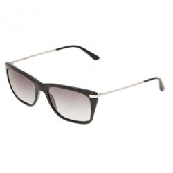 Pre Owned Giorgio Armani Black AR8019 Rectangle Sunglasses