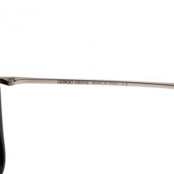 Pre Owned Giorgio Armani Black AR8019 Rectangle Sunglasses
