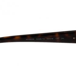 Pre Owned Giorgio Armani Tortoise Frame Cat Eye Sunglasses