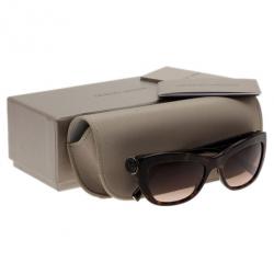 Pre Owned Giorgio Armani Tortoise Frame Cat Eye Sunglasses