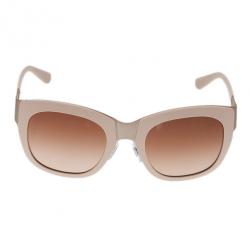 Pre Owned Giorgio Armani Cream Square Sunglasses