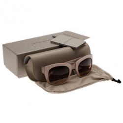 Pre Owned Giorgio Armani Cream Square Sunglasses