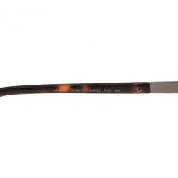 Pre Owned Giorgio Armani Brown Phantos Round Sunglasses