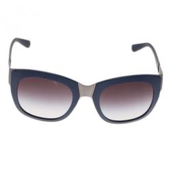 Pre Owned Giorgio Armani Blue Square Sunglasses