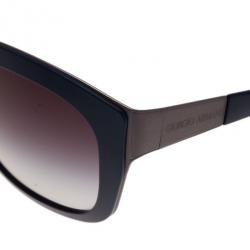 Pre Owned Giorgio Armani Blue Square Sunglasses