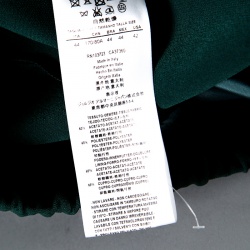 Pre Owned Giorgio Armani Green Tailored Trousers M