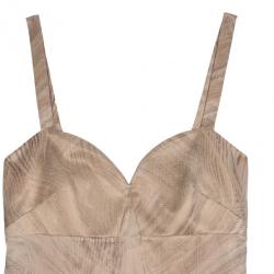 Pre Owned Giorgio Armani Organza Cocktail Dress with Bolero S