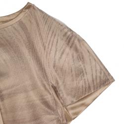 Pre Owned Giorgio Armani Organza Cocktail Dress with Bolero S