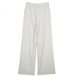 Pre Owned Giorgio Armani Wide Wool Pants S