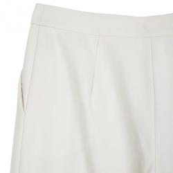 Pre Owned Giorgio Armani Wide Wool Pants S