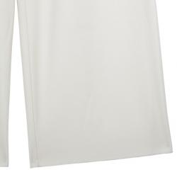 Pre Owned Giorgio Armani Wide Wool Pants S