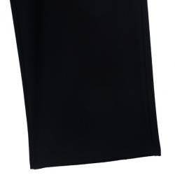 Pre Owned Giorgio Armani Smoking Black Pants M