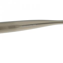 Pre Owned Giorgio Armani Black/Grey 2504 Oval Sunglasses