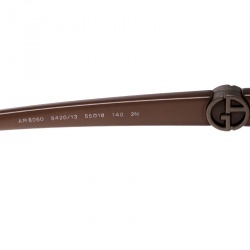 Pre Owned Giorgio Armani Brown Leopard/Brown Gradient AR8050 Wayfarer Sunglasses