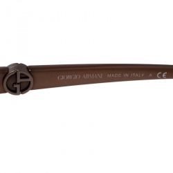 Pre Owned Giorgio Armani Brown Leopard/Brown Gradient AR8050 Wayfarer Sunglasses