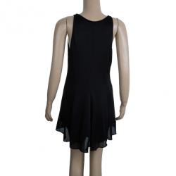 Pre Owned Giorgio Armani Black Cocktail Dress M