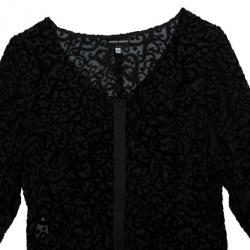 Giorgio Armani Devore Long Sleeve Top L