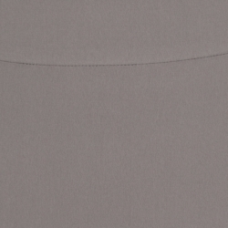 Pre Owned Giorgio Armani Grey Silk Back Slit Detail Pencil Skirt L