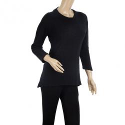 Pre Owned Giorgio Armani Long Sleeve Knit Top Size L