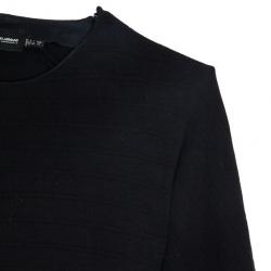 Pre Owned Giorgio Armani Long Sleeve Knit Top Size L