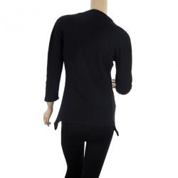 Pre Owned Giorgio Armani Long Sleeve Knit Top Size L