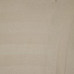 Pre Owned Giorgio Armani Nude Knit Top Size M